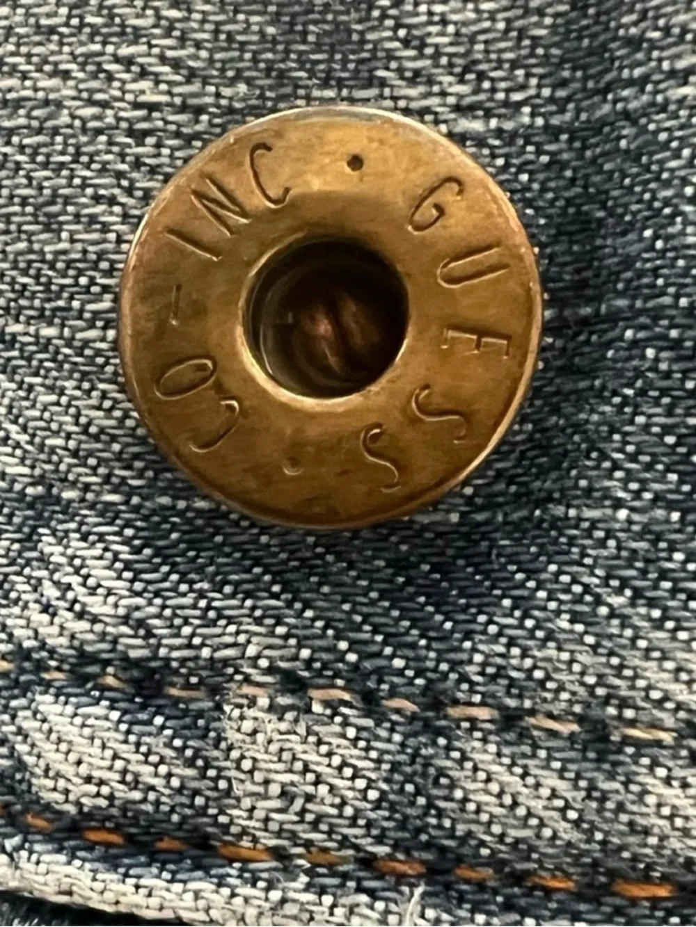 Guess Distressed Relaxed Jeans 32x32 Y2K Grunge